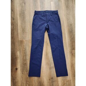 Vineyard vines Performance Poly Stretch Breaker Pant Blue men's 28x31* whale